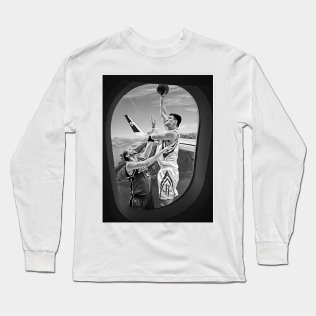 Dunk Sky Long Sleeve T-Shirt by HappyPeople